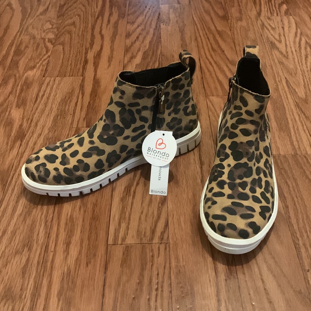 Blondo Animal Print Waterproof Boots - Picture 2 of 8